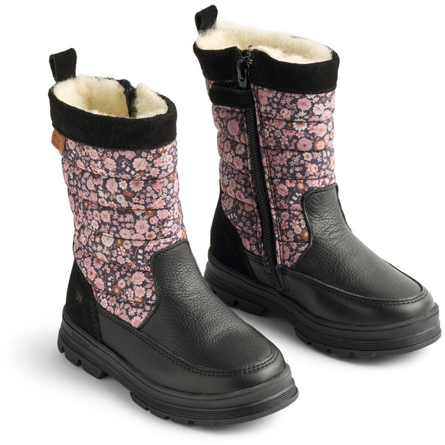 Wheat Black Vinterstøvler Koa Tex