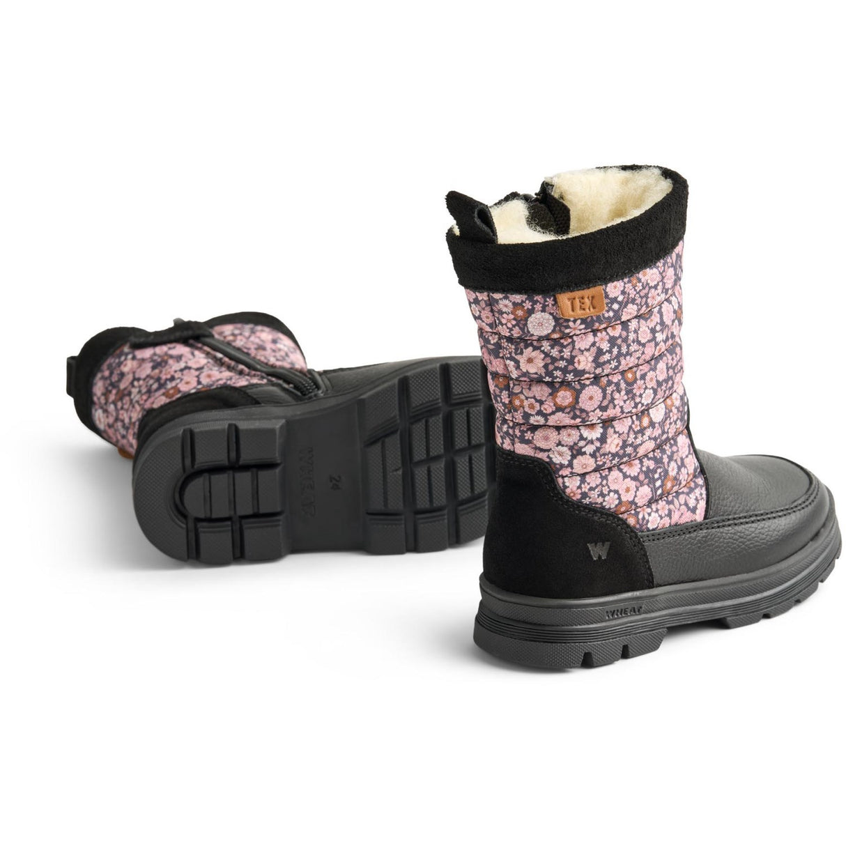 Wheat Black Vinterstøvler Koa Tex