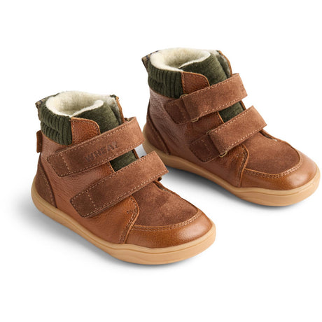 Wheat Cognac Vinterstøvler Texas Tex