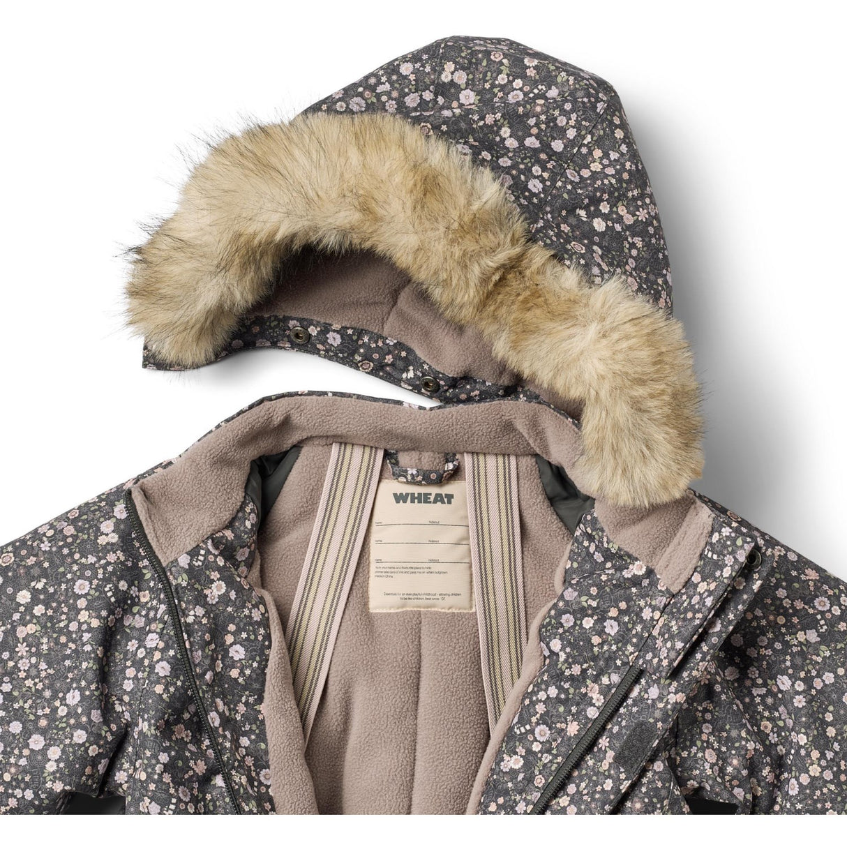 Wheat Black Sea Open Flowers Flyverdragt Moe