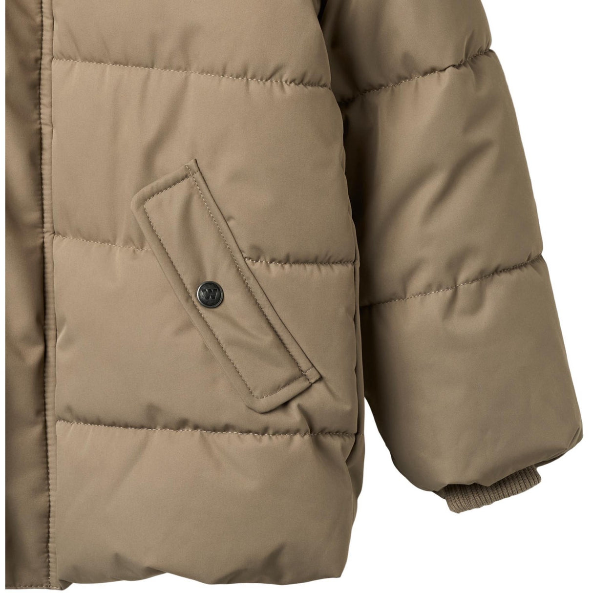 Wheat Grey Stone Puffer Jakke Gael