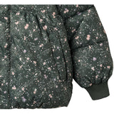 Wheat Forest Lake Checked Flowers Puffer Jakke Karla