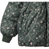 Wheat Forest Lake Checked Flowers Puffer Jakke Karla