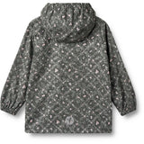 Wheat Forest Lake Checked Flowers Regntøj Ollo Jakke