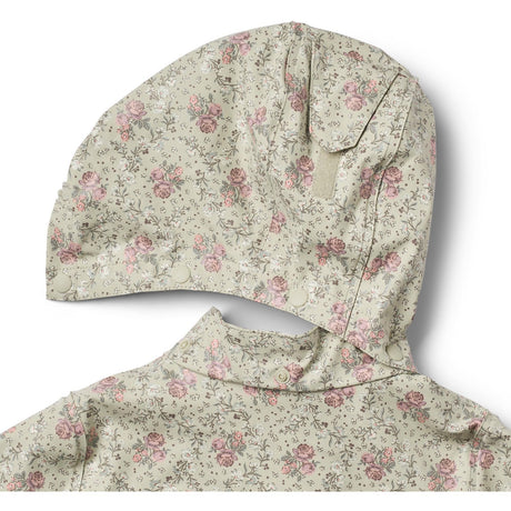 Wheat Slightly Green Flowers Regntøj Ollo Jakke