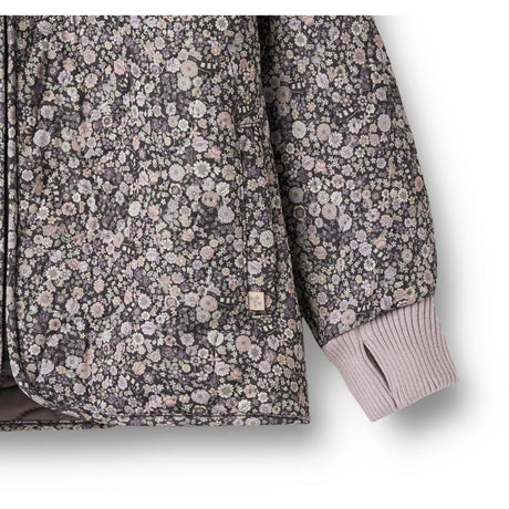 Wheat Black Sea Flowers Thermo Jakke Thilde