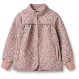 Wheat Soft Lavender Flowers Thermo Jakke Thilde