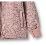 Wheat Soft Lavender Flowers Thermo Jakke Thilde