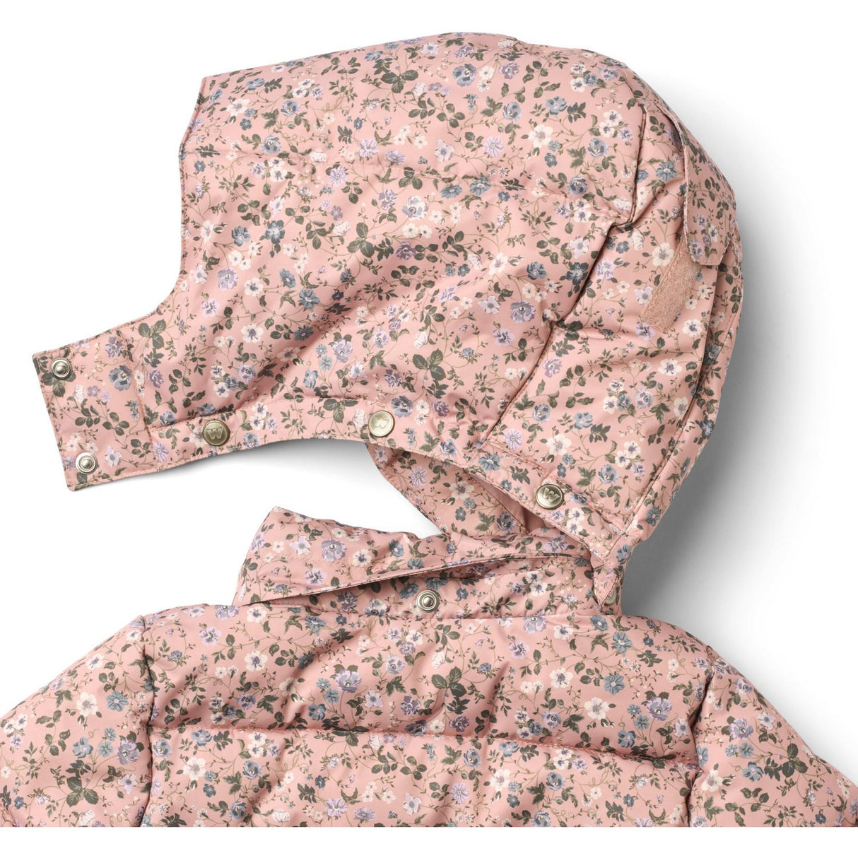 Wheat Rose Powder Flowers Puffer Frakke Yrsa