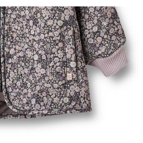 Wheat Black Sea Flowers Thermo Jakke Thilde