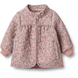 Wheat Soft Lavender Flowers Thermo Jakke Thilde