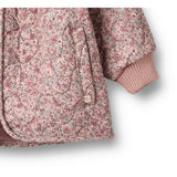 Wheat Soft Lavender Flowers Thermo Jakke Thilde