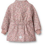 Wheat Soft Lavender Flowers Thermo Jakke Thilde