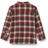 Wheat Red Blue Check Skjorte L/S Willum