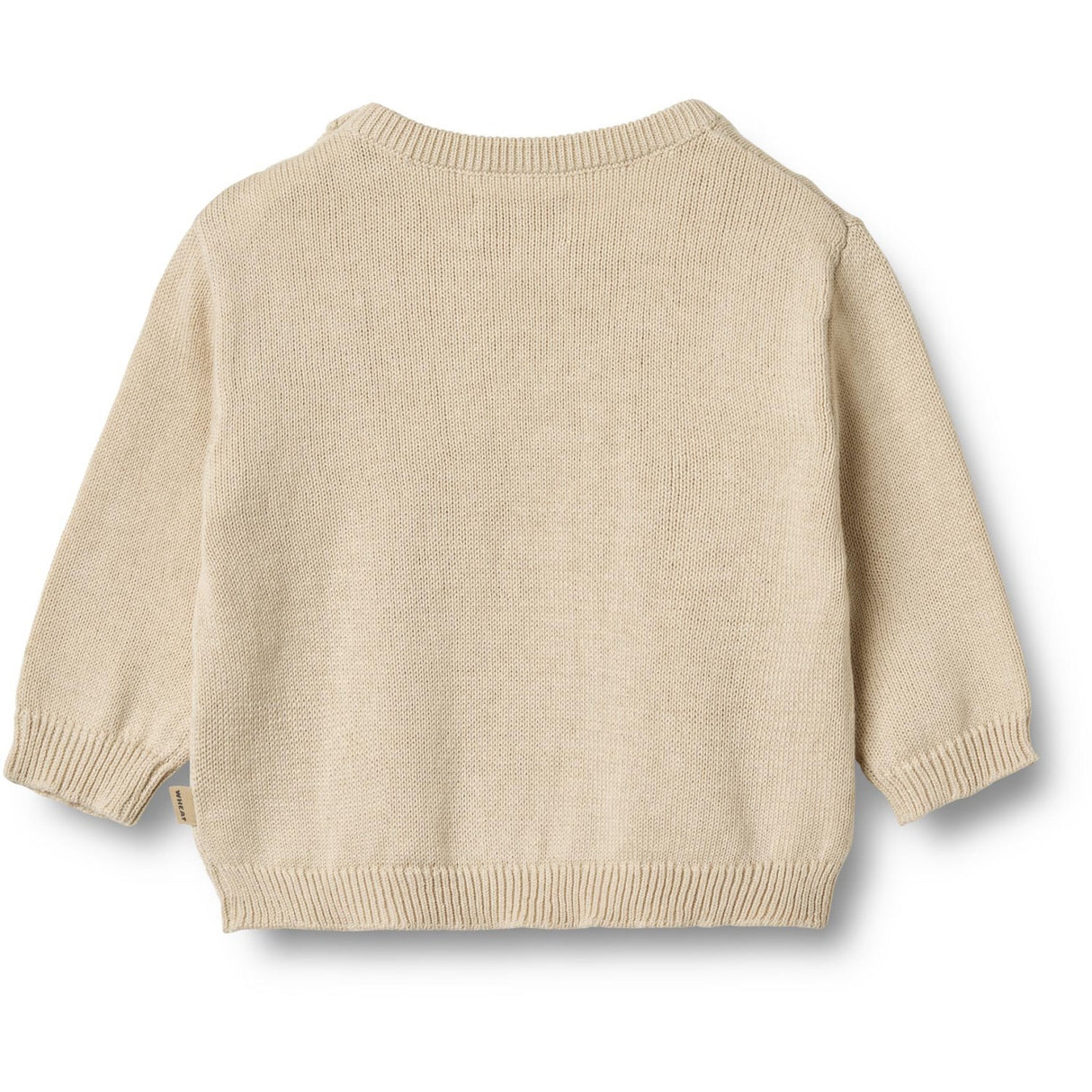 Wheat Offwhite Strik Pullover Embr. Lisa