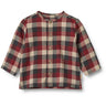 Wheat Red Blue Check Skjorte Shelby
