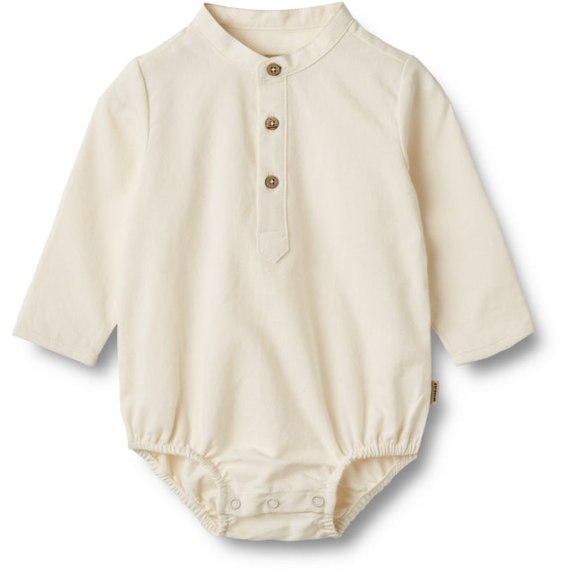 Wheat Eggshell Romper Skjorte Victor