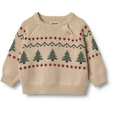 Wheat Warm Sand Jacquard Pullover Balou