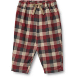 Wheat Red Blue Check Bukser Lined Arne