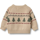 Wheat Warm Sand Jacquard Pullover Balou