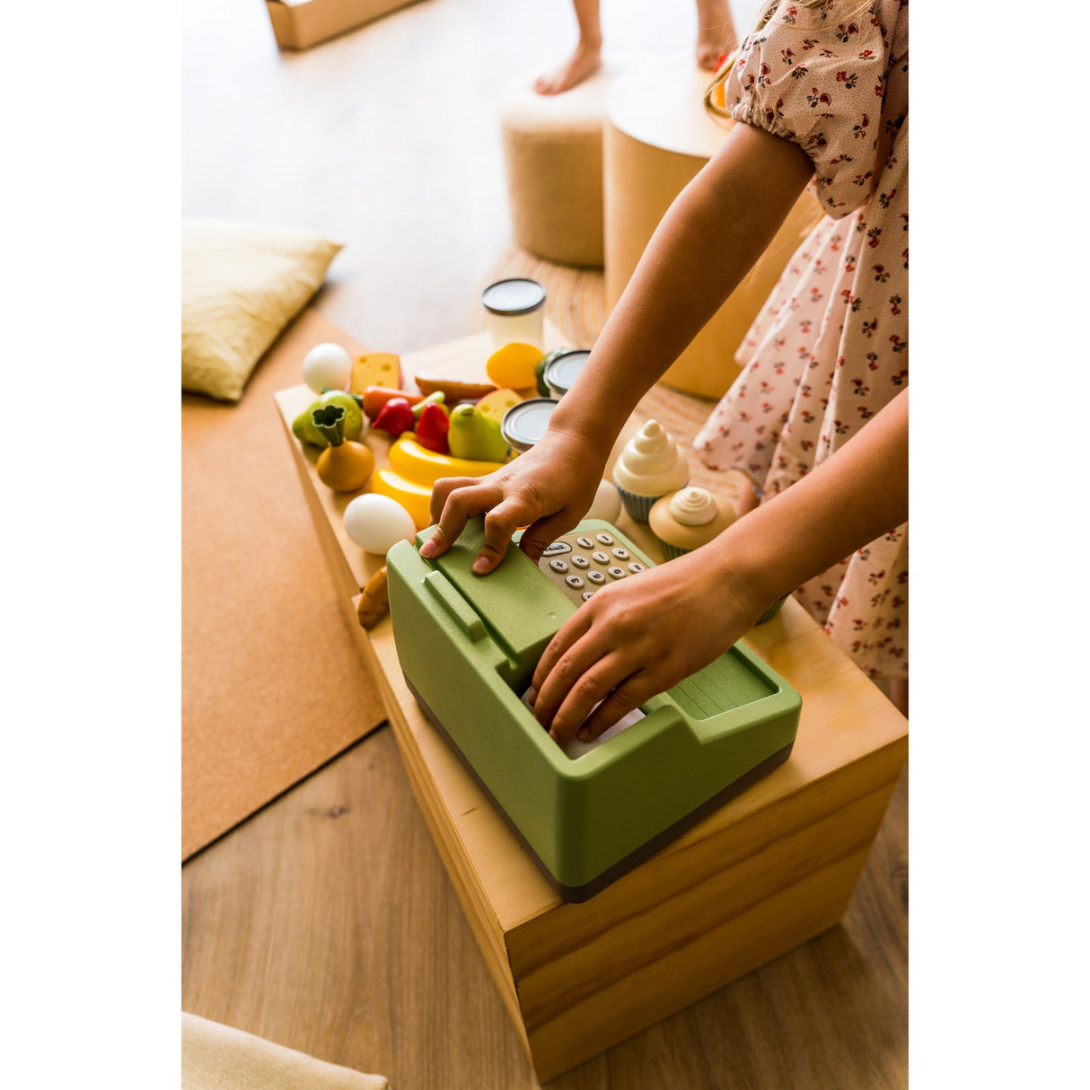 Dantoy Green Garden Kasseapparat Sæt I Æske