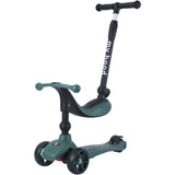 My Hood Dark Green Kick'N'Ride Løbehjul
