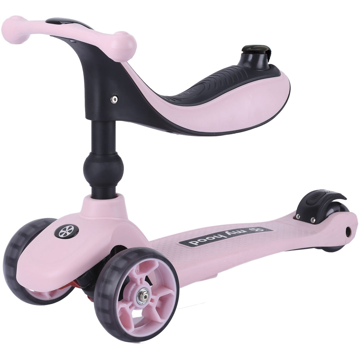 My Hood Rose Kick'N'Ride Løbehjul