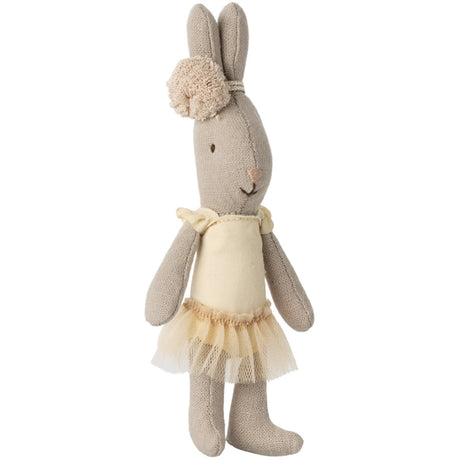 Maileg Rabbit, Micro - Ballet Dragt Og Nederdel Cream