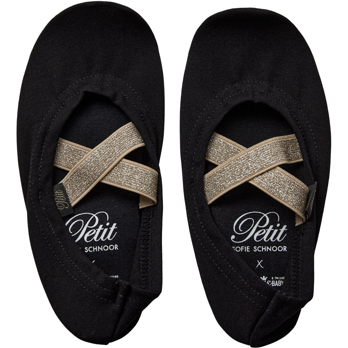 Sofie Schnoor x Luksusbaby Black Gymnastiksko