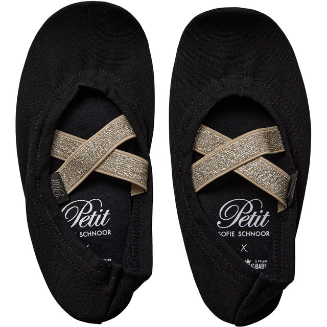 Sofie Schnoor x Luksusbaby Black Gymnastiksko