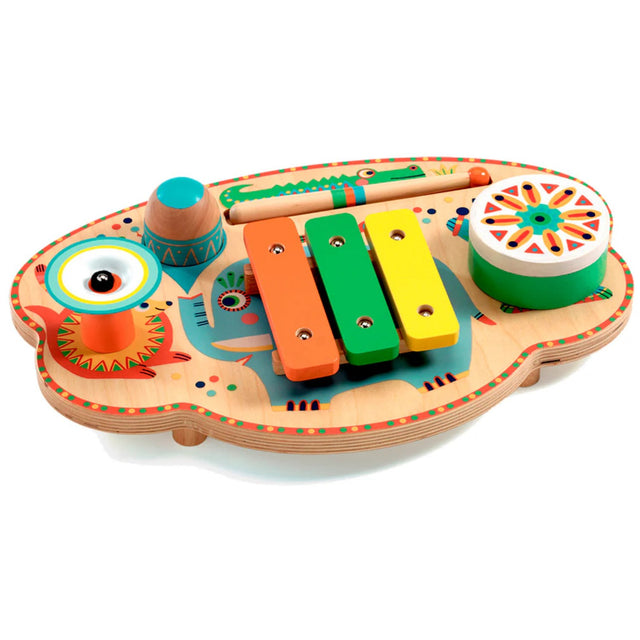 Djeco Musikalsk Karneval, Bræt Med Musikinstrumenter