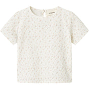 Lil'Atelier Coconut Milk Nbfhailey Ss Loose Top Lil