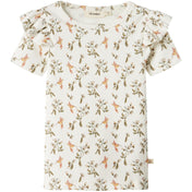 Lil'Atelier Coconut Milk Humming Bird Nmflavo Evo Ss Slim Top Lil