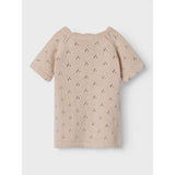 Lil'Atelier Morganite Nbfjola Ss Strik Kjole Lil