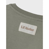 Lil'Atelier Seagrass Nmmomads Ls Loose Sweat Lil