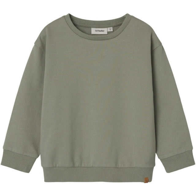 Lil'Atelier Seagrass Nmmomads Ls Loose Sweat Lil