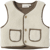 Lil'Atelier Turtledove Shitake Nbnlajo Loose Vest Lil