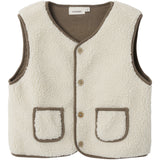 Lil'Atelier Turtledove Shitake Nmnlajo Loose Vest Lil