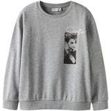 Name It Grey Melange Nkfjixis Cicons Rlx Sweat Unb Sky