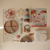 Mushie Dino Reusable Klistermærke Sæt