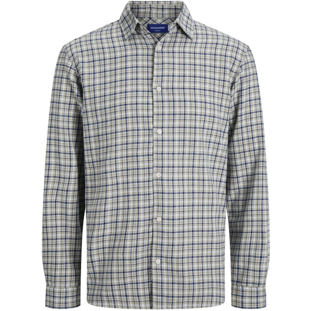 Jack & Jones Junior Skyway Checks Jorjoshua Flannel Check Skjorte Ls Jnr