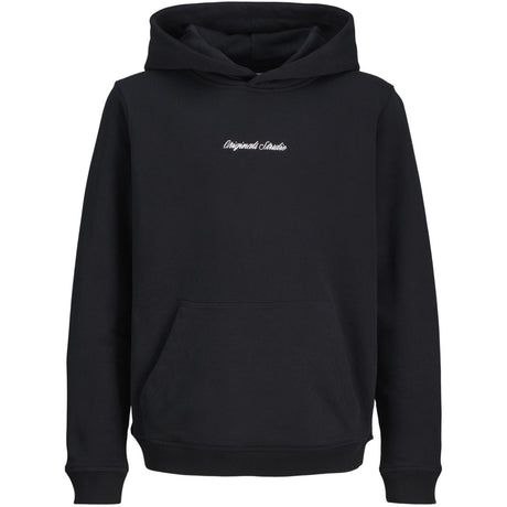 Jack & Jones Junior Black Jornorrebro Emb Sweat Hætte Noos Jnr