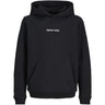Jack & Jones Junior Black Jornorrebro Emb Sweat Hætte Noos Jnr