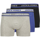 Jack & Jones Junior Black Jacchristian Solid Trunks 3 Pak Sn Jnr