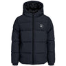 Jack & Jones Junior Sky Captain White Logo Jjmaze Logo Puffer Hætte Jnr