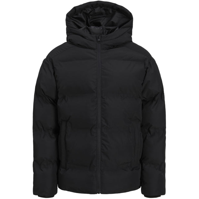 Jack & Jones Junior Black Jjesoho Puffer Hætte Sn Jnr