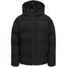 Jack & Jones Junior Black Jjesoho Puffer Hætte Sn Jnr