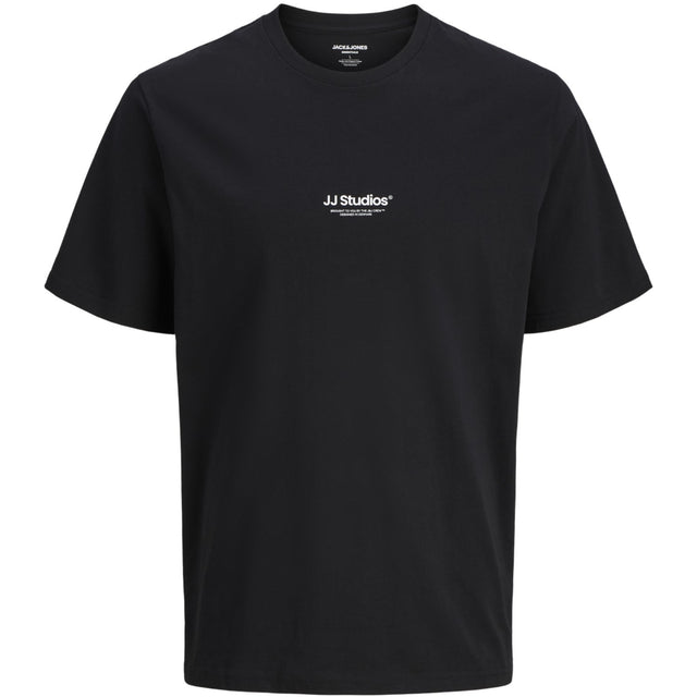 Jack & Jones Junior Black Jjesoho Tee Ss Crew Neck Noos Jnr