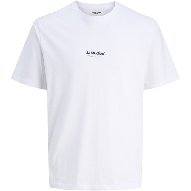 Jack & Jones Junior White Jjesoho Tee Ss Crew Neck Noos Jnr