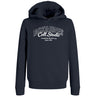 Jack & Jones Junior Sky Captain Big Print Jjmakoto Sweat Hætte Jnr